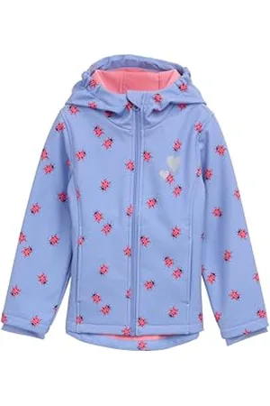 TOM TAILOR Dziewczęca 1046060 kurtka, 37753-Blue Pink Lady Bug, 104/110, , 104-110
