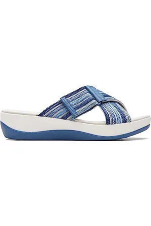 Clarks Damskie sandały Arla Wave Slide, , 38 EU