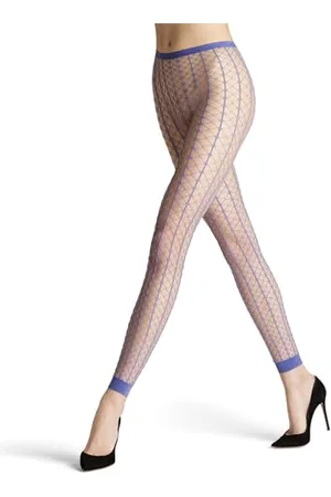 Falke Kobiety Legginsy Paradise Net W Le przezroczysty przezroczyste z wzorem 1 Sztuka, , XL