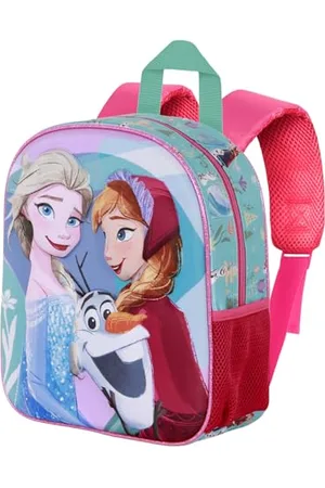 Disney Plecak Frozen 2 Family-Elite 3D, niebieski, 25 x 30 cm, pojemność 7 l, , Jeden rozmiar, Plecak Elite 3D