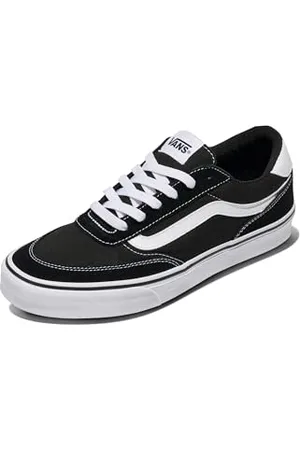 Vans Męskie trampki Brooklyn Ls, zamsz/płótno czarne/białe, 48 EU, , 46 EU