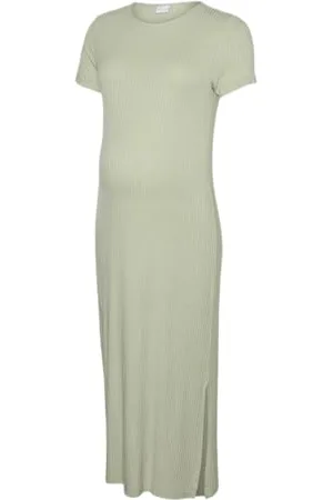 Mama;licious Mltrinity Tess SS JRS Midi Dress 2F Noos, , S