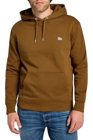 Lee Plain Hoodie bluza z kapturem dla mężczyzn, , XXL