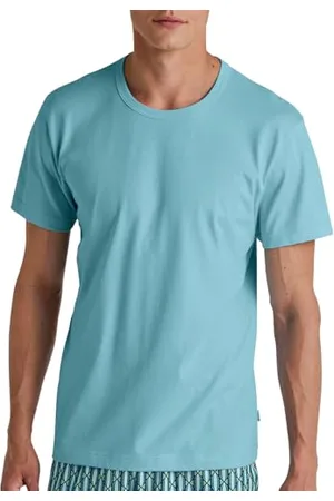 Calida RMX Sleep T-Shirt męski, ze 100% bawełny ekologicznej, , 56