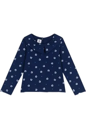 Petit Bateau Dziewczęca koszulka z długim rękawem, , 4 anni