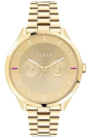 Furla Damski data klasyczny zegarek kwarcowy z bransoletką ze stali nierdzewnej R4253102504, , taśma