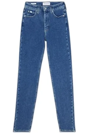 Calvin Klein Jeans Damskie spodnie skinny z wysokim stanem, , 27W / 30L