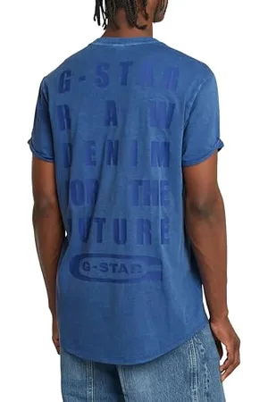 G-Star RAW Tekst Back Size Overdyed lash R T, , M
