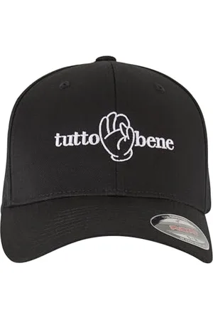 Mister Tee Męska czapka Tutto Bene Flexfit Cap, luźna czapka z zakrzywionym daszkiem, dla mężczyzn, rozmiar uniwersalny - XXL, , L-XL