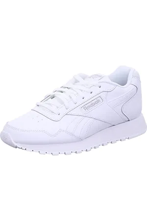 Reebok Damskie Trampki Glide, Białe/Zimnoszare, 2, 7 UK, 40.5 EU