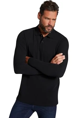 JP 1880 Męska koszulka polo, duże rozmiary, duże rozmiary, rozmiar L-8XL, basic, długi rękaw, pika, do 8 XL 799230, , 8XL