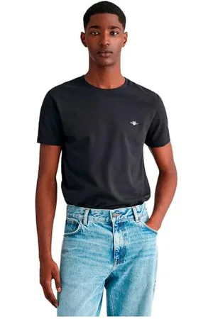 GANT Męski t-shirt Slim Pique Ss, , M