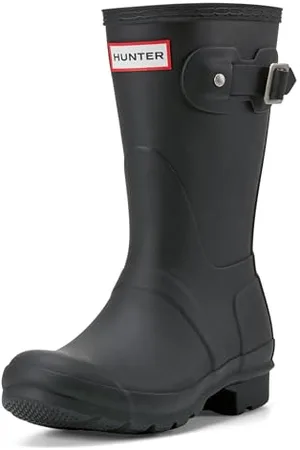 Hunter Original Short, damskie kalosze z krótką cholewką, czarny - czarny Black - 37 EU