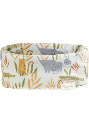Sterntaler Unisex Baby komin z nadrukiem safari, zwierzęta, modny szal, , 1