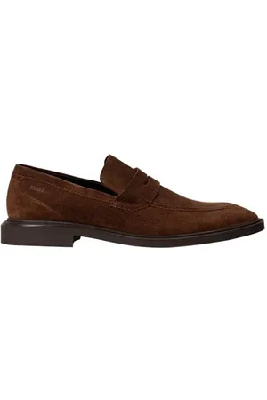 HUGO BOSS Męskie Gryff_Loaf_SD Flacer, Open Brown, 43 EU, , 43 EU