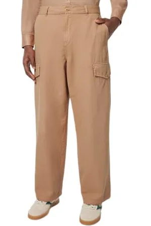Scotch&Soda Daze - Garment-Dyed Herringbone spodnie cargo, , 36W / 32L
