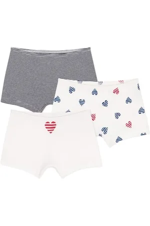 Petit Bateau Szorty (zestaw 3) dziewczęce, , 8 lat