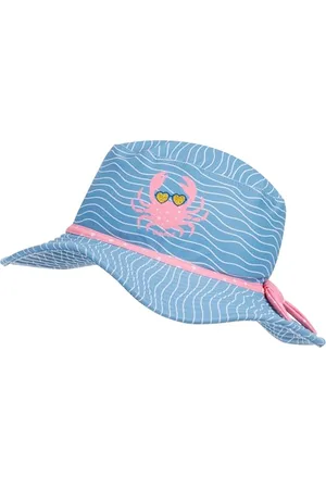 Playshoes Dziewczęcy kapelusz przeciwsłoneczny z ochroną UV dla, , 53 cm