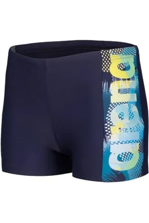 Arena Spodenki kąpielowe Feel Boys Light Tricks Granatowe - Multi, , 38