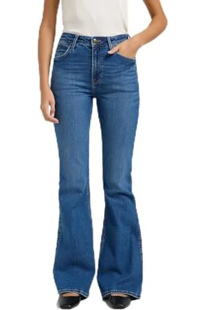 Lee Damskie dżinsy Breese, Skinny Flare Fit, rozkloszowane nogawki, , 33W / 33L