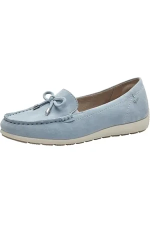 Tamaris Comfort damskie wygodne pantofle, jasnoniebieskie zamsz, rozmiar 39 EU, , 39 eu