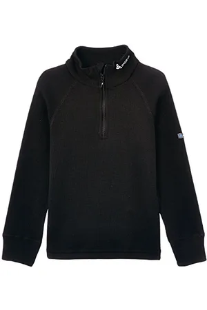 Odlo Męski T-shirt ciepły, z długim rękawem, dla dzieci, zamek 1/2, , Herstellergröße: 80 cm (2 Jahre)