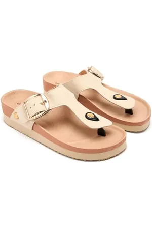 Gioseppo Damskie klapki WEARE, Off-White, 40 EU, , 40 EU