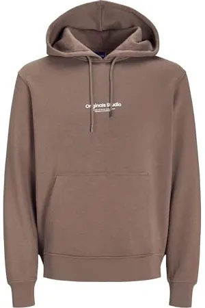 JACK & JONES Bluza męska Jorvesterbro Sweat Hood Noos, , S
