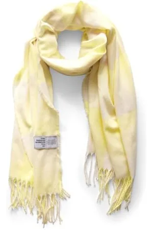 Street one Damski A572641 długi szal w kratkę, Vanilla Yellow, A, , A