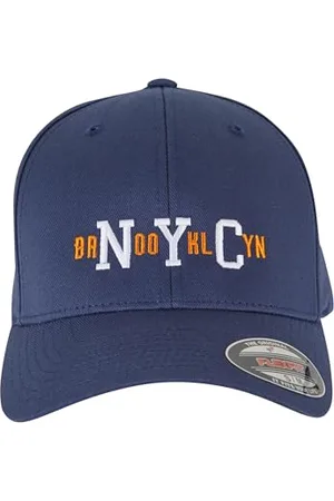 Mister Tee Czapka męska NYC Brooklyn Flexfit Cap, luźna czapka z zakrzywionym daszkiem, dla mężczyzn, rozmiar uniwersalny - XXL, , L-XL