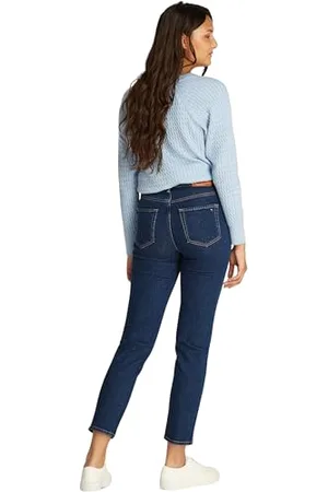Tommy Hilfiger Damski SLIM CIGARETTE HW A ACE WW0WW44359, Denim, 3029, , 29W / 30L