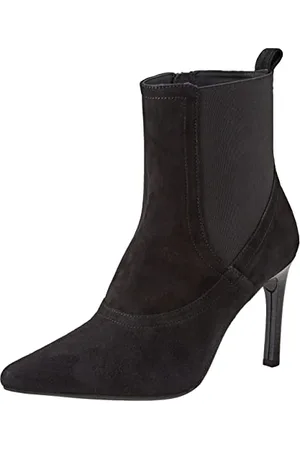 Geox Damskie botki D, czarne, rozmiar 35 EU, , 35 EU