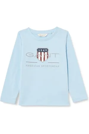 GANT Unisex Archive Shield Ls T-Shirt dziecięcy, , 122-128