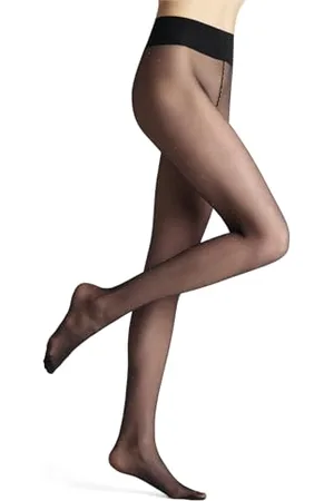 Falke Kobiety Rajstopy Plumetis 20 DEN W Ti przezroczysty przezroczyste z wzorem 1 Sztuka, , S-M