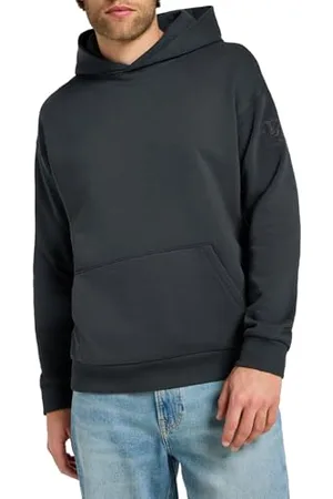 Lee Core Relaxed Hoodie bluza z kapturem dla mężczyzn, , XL