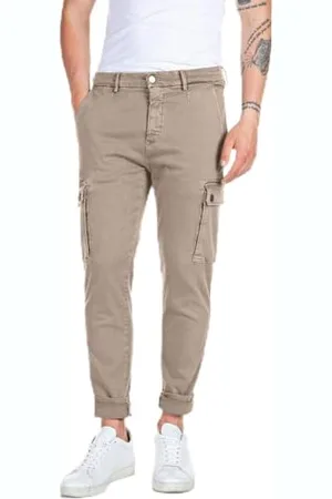 Replay Męskie dżinsy typu slim fit Cargo Jaan Hypercargo Colour, , 36W / 34L