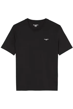Marc O’ Polo Marc OPolo Denim męski T-shirt z bawełny organicznej Regular Fit, czarny, L