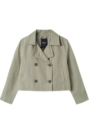 NAME IT Dziewczęce Nkfmadelin Trench Coat Short, , numeric_152