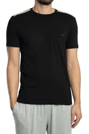 Emporio Armani Męska koszulka Core Logoband S/rękaw czarna S, , S