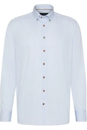 Bugatti Koszula męska Button-Down z długim rękawem Modern Fit, , S