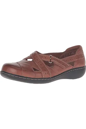 Clarks Damskie Ashland Spin Q Slipper, kolor skóry, 38,5 EU
