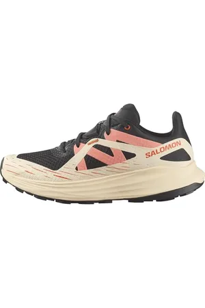Salomon Damskie buty trekkingowe Ultra Flow, czarne/Tender Peach/Fusion Coral, 41 1/3 EU, Black Tender Peach Fusion Coral, 41 1/3 EU