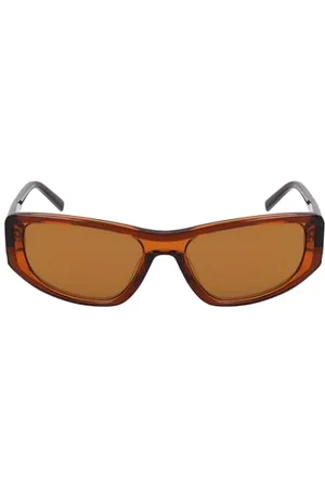 DKNY DK553S okulary przeciwsłoneczne, warstwowe brązowe, rozmiar uniwersalny, , jeden rozmiar