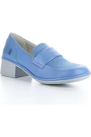 Fly London Damskie mokasyny ELAM574FLY Niebieskie, 40 UK, , 41 EU