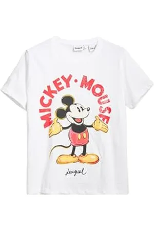 Desigual Myszka Miki TS_1000 biały, S, , S