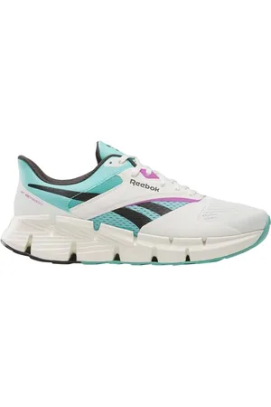 Reebok Unisex Zig DYNAMICA 5 Sneaker, Chalk/AI Aqua/Vintage Chalk, 44,5 EU, , 44.5 EU