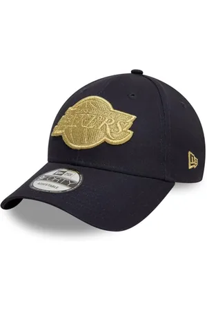 New Era Czapka baseballowa metaliczna 9Forty Los Angeles Lakers Navy Metallic, , M-L