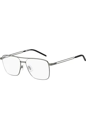 HUGO BOSS HUGO HG 1145 Rama okularów SVK MATTE RUTHENIUM BLACK 56/15/145 Mężczyzna