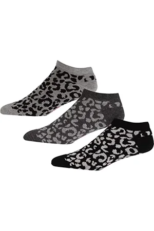 DKNY Damskie skarpetki w kostkę, damskie designerskie skarpety bawełniane, , 4-7