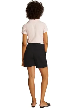 Tommy Hilfiger Damskie spodenki CO BLEND GMD CHINO WW0WW42457, czarne, 44, , 70